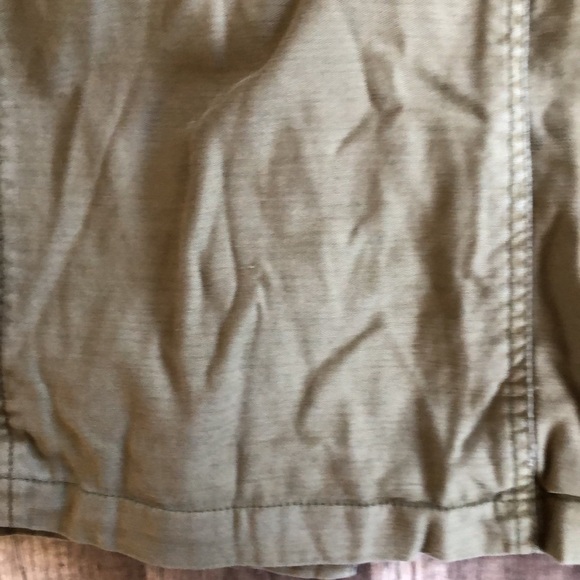 Free People In Our Nature Military Green Wrap Cargo Jacket M - Picture 11 of 14